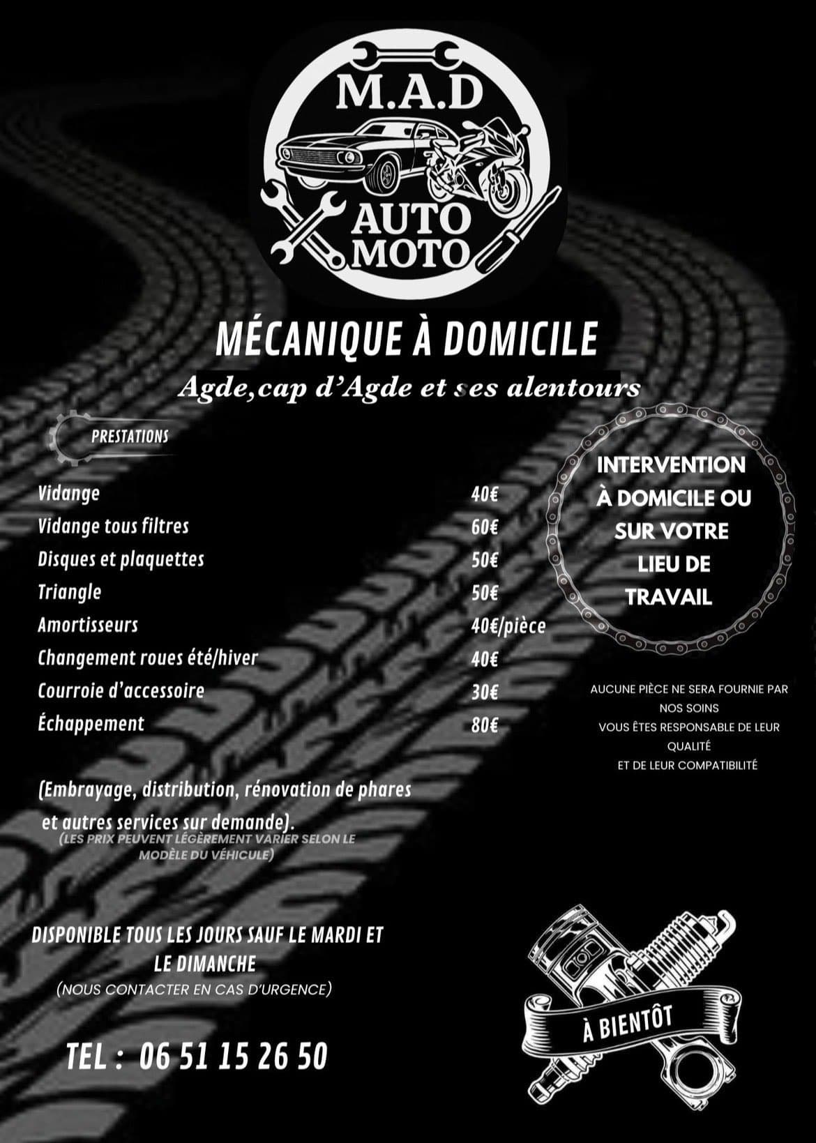 MAD Auto-Moto Flyer